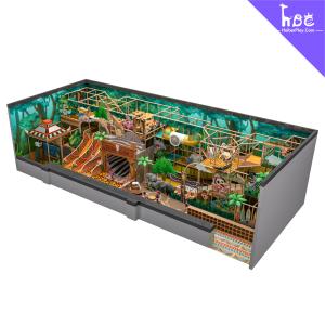 Quality Custom Jungle Theme Indoor Playground Equipment for Kids wholesale