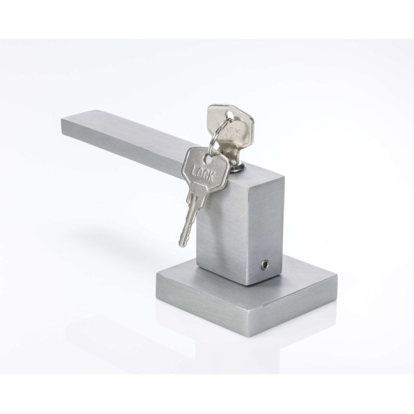 Shed Door Lock Handle Die Casting 3Keys 72H UV Outdoor Storage lock