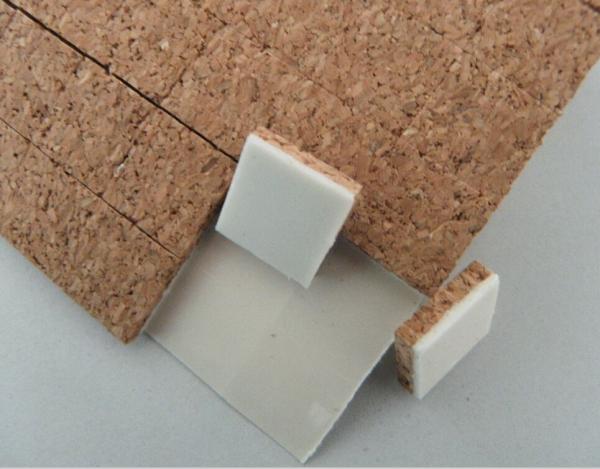 Cheap 3mm cork+1mm foam,cork pads for protective glass for sale