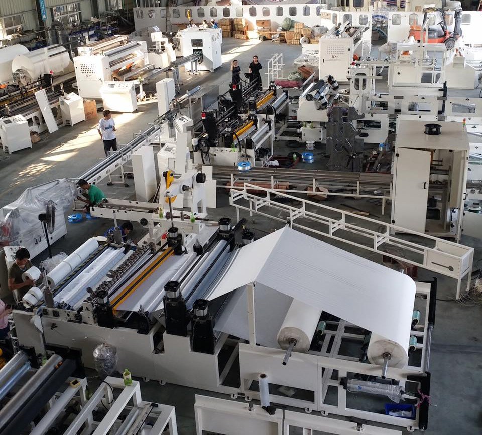 Heat Tunnel Single Roll Toilet Paper Packaging Shrink Wrapping Machine