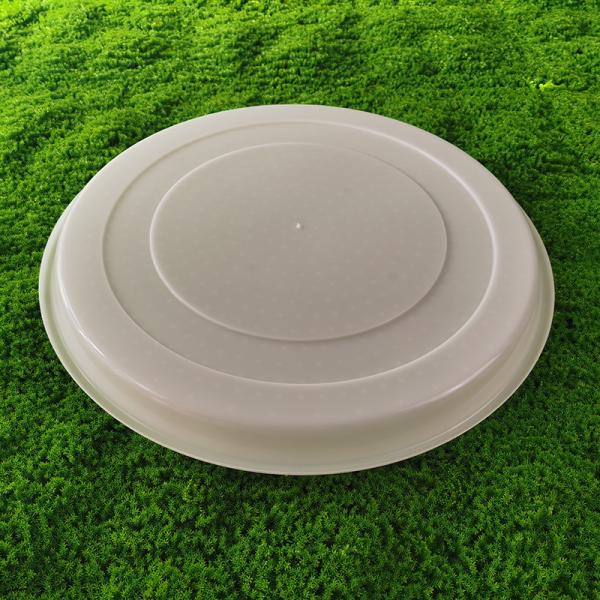 Circular Poultry Feeding Tray Easy Clean Disinfect Durability Lightweight Farms