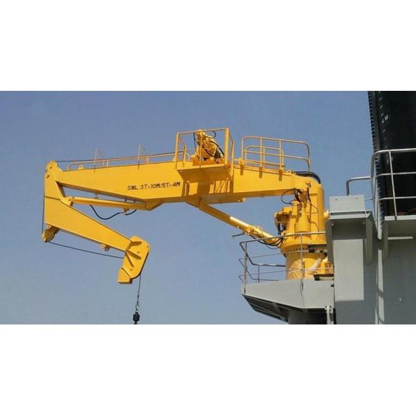 Hydraulic Knuckle Boom Marine Deck Crane Offshore Slewing Crane