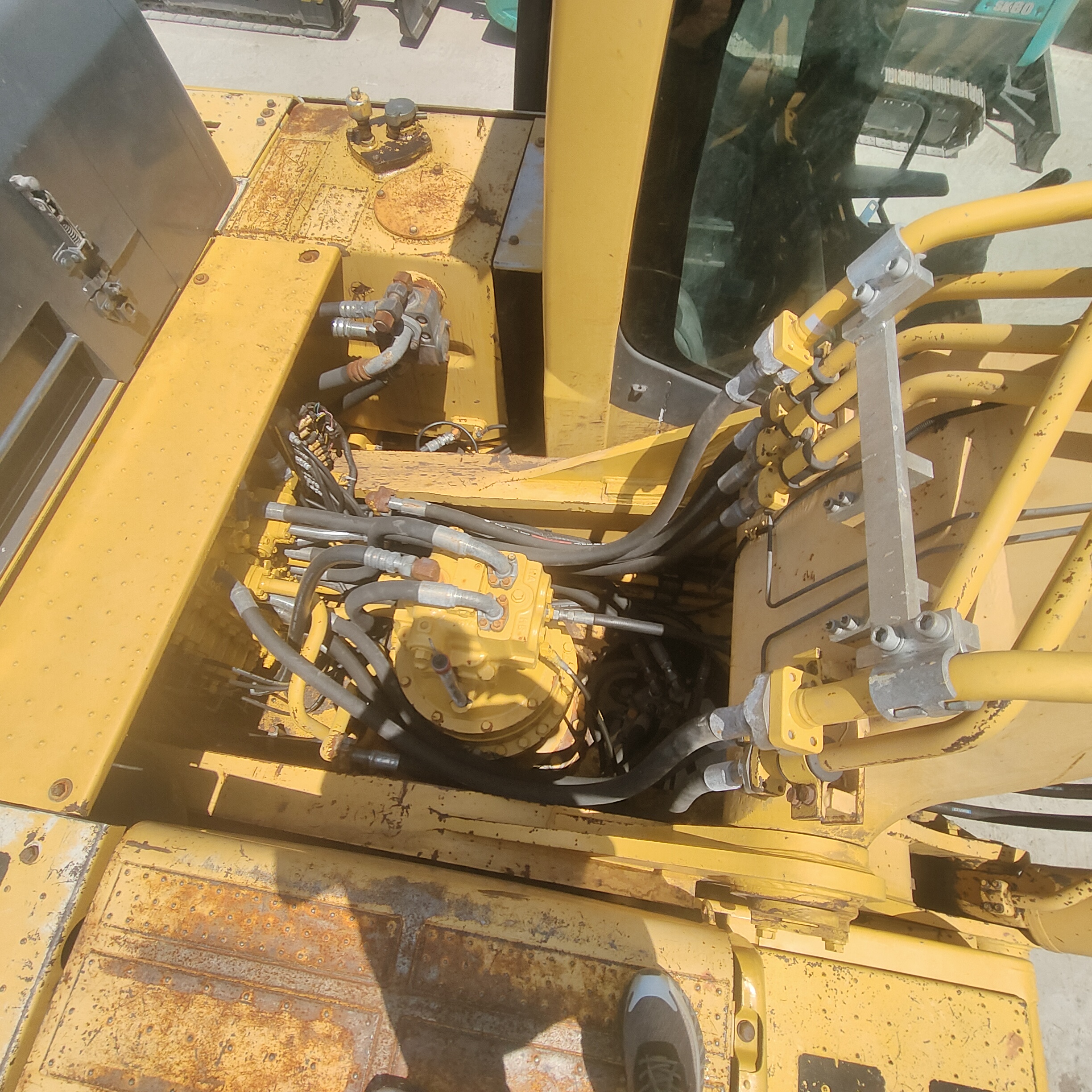 Original Japan Used Komatsu PC400 PC450 Excavator with Operating Weight 41.4 Ton
