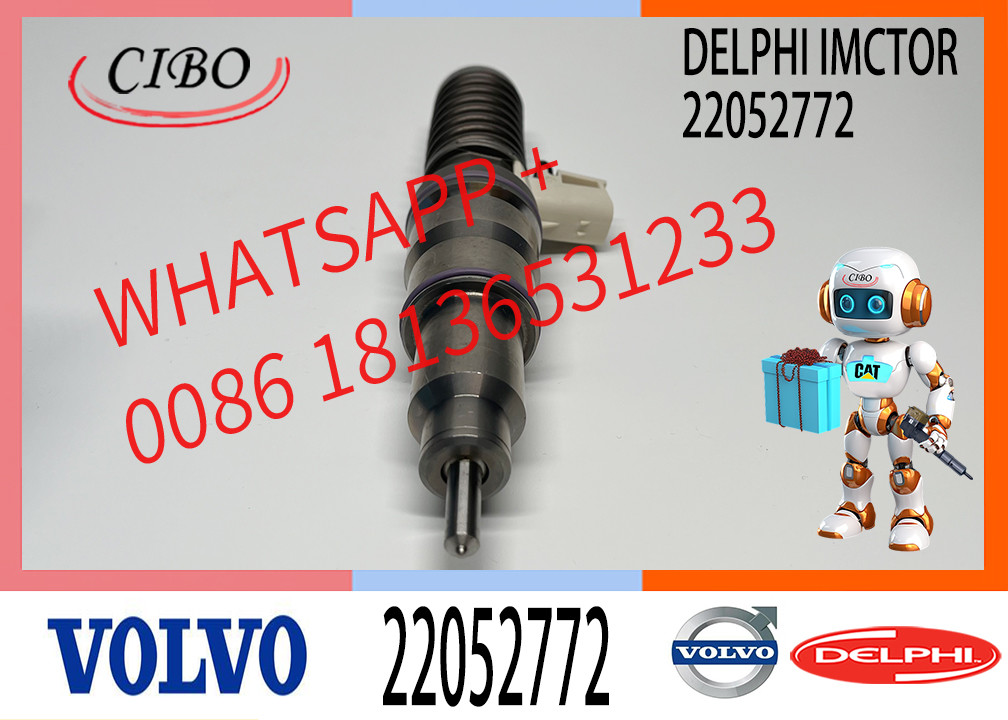 Hot Sale Common Rail Injector 22052772 BEBE5L08001 For VOL-VO MD11 MD16