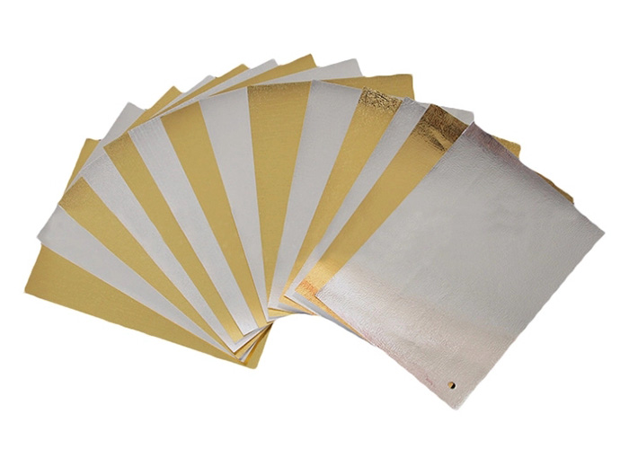 Flute Cardboard Laminating Machine For Hologram / Golden / Silvery Cardboard