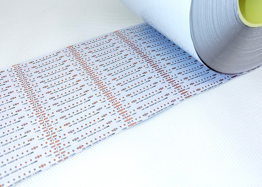 Custom Infinite Length COB Light Strip flexible Circuit Board For LED Lights Flex PCB Assembly