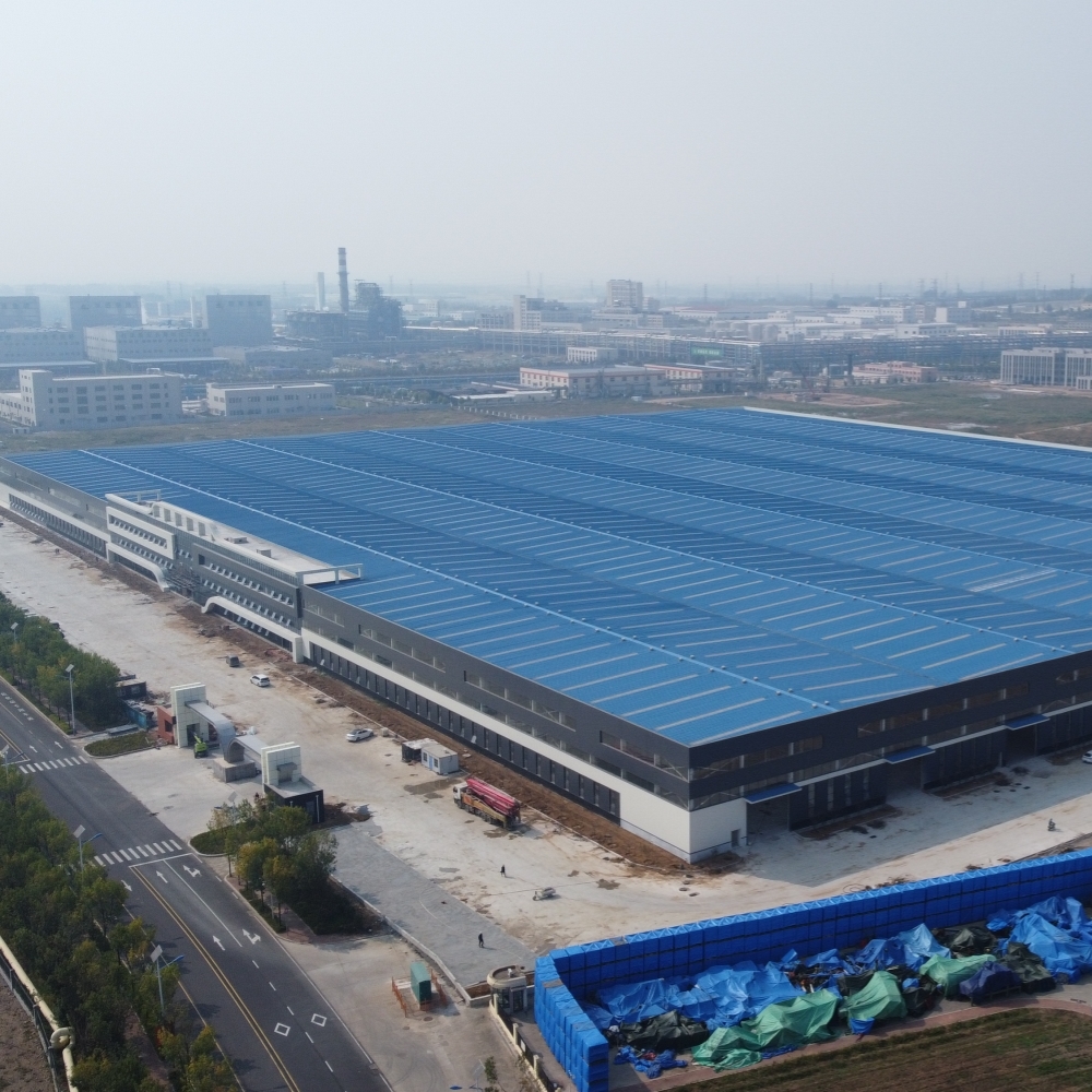 Quality Prefabricated Steel Warehouse with Insulated Sandwich Panels wholesale