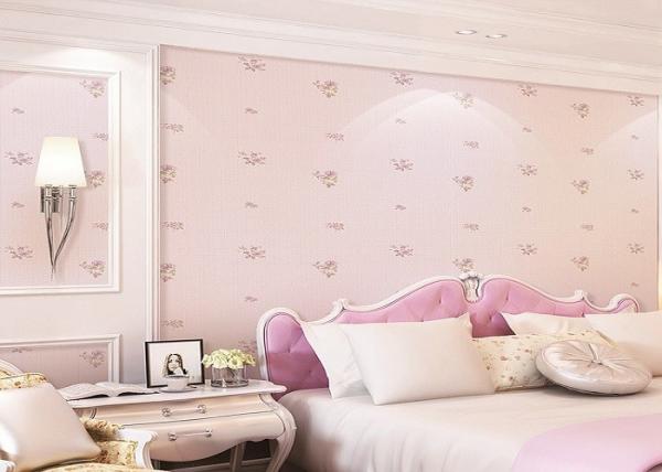 Cheap Lovely And Dreamlike Rose Childrens Bedroom Wallpaper Contemporary Romatic Style for sale