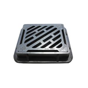 En124 F900 Rectangular Ductile Airport Rainwater Gully Grating With Frames