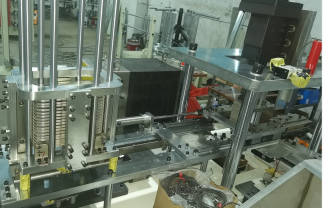 Automatic 4L Lid Top Spot Welding Machine 40CPM Lid clip welding machine