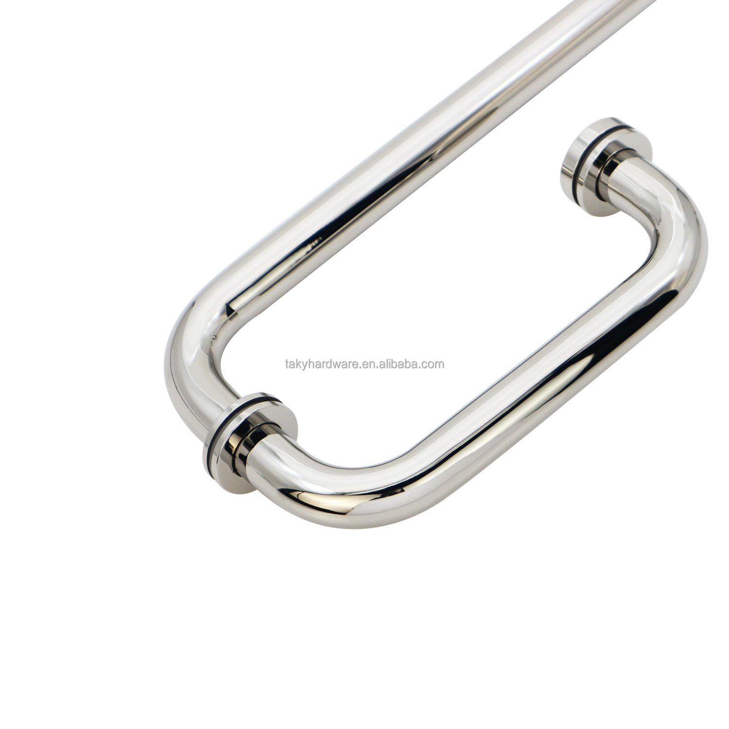 Polish/Matte Finish Door Handle for Room Bar Glass Door Straight Single Sided Push Handle