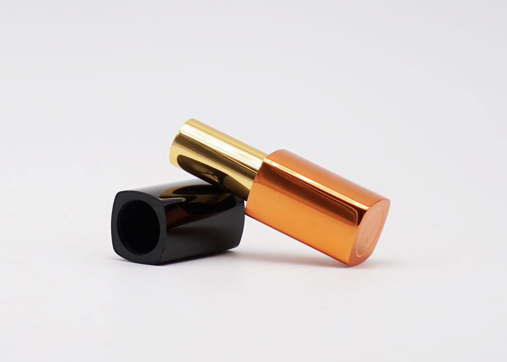 3.5g Square Fancy Orange Lip Balm Container Tube Bulk