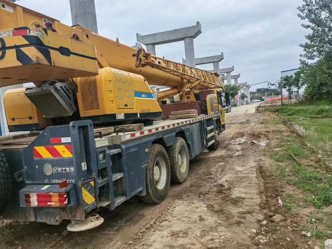 2018 Truck Crane Construction Machinery 25ton Terrian Mobile Crane Truck-Mounted Telescopic Crane