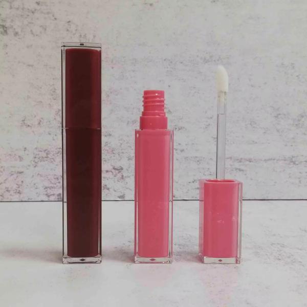 Inject Color Liquid Lipstick Tubes Single Layer Makeup Empty Cosmetic Tube Packaging