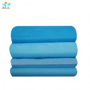 China 3.2M Blue SMS Non Woven Fabric Roll Anti Tear CE ISO9001 on sale