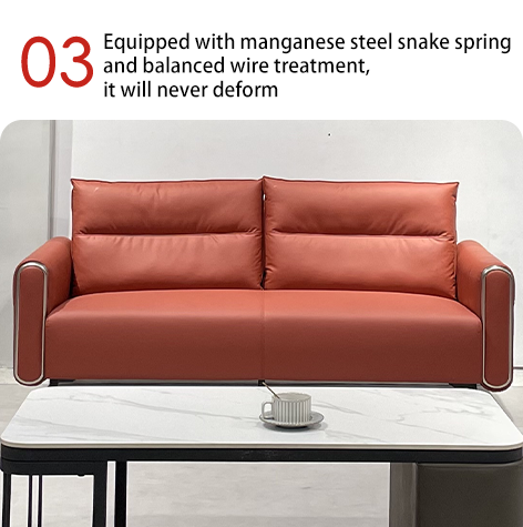 Modern Luxury New Leather Office Sofa Set Business Reception Company Furniture Boss School Hotel Office Sofa