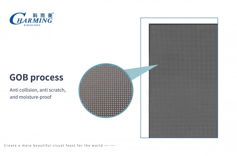 Foldable LED Poster Screen with High Refresh Rate GOB Technology and Intelligent Mobile Control