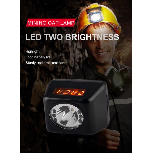 Dual LED Mine Head Lights 4500mah Headlamps Safety Work Lighting