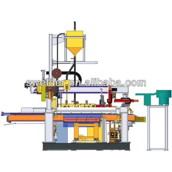 Full Automatic Integrated Longitudinal Welding Machine 3000KG Internal Seam Welding Machine