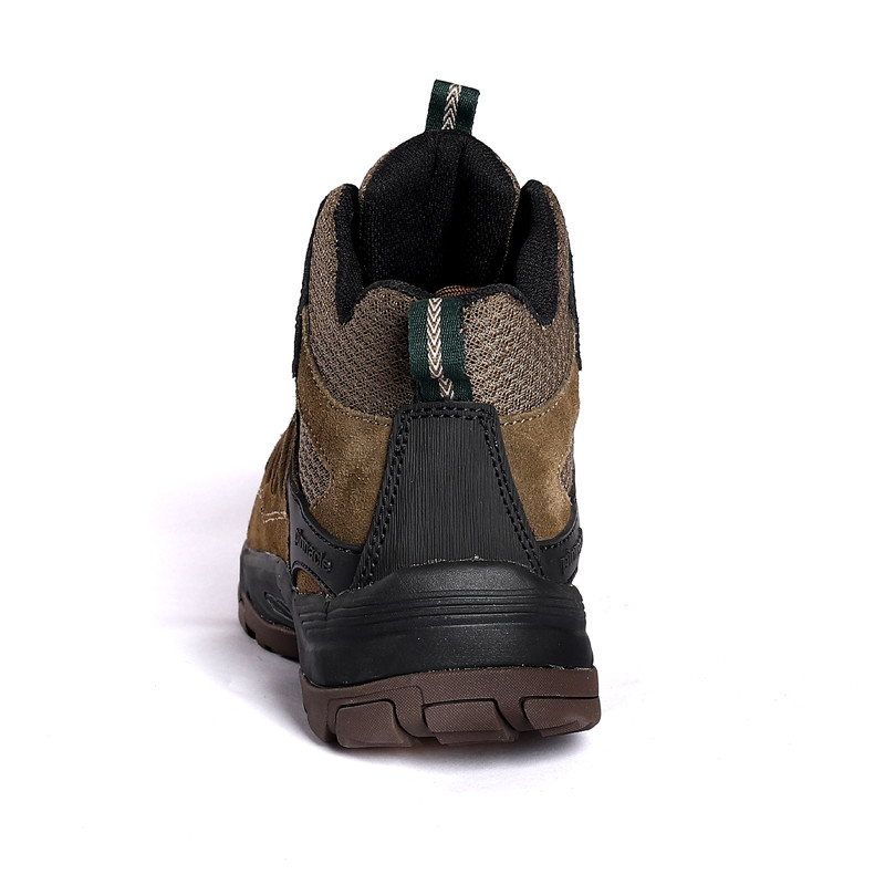 Anti Smashing Industrial Hiking Safety Shoes Wear Resistant Steel Toe Anti Piercing