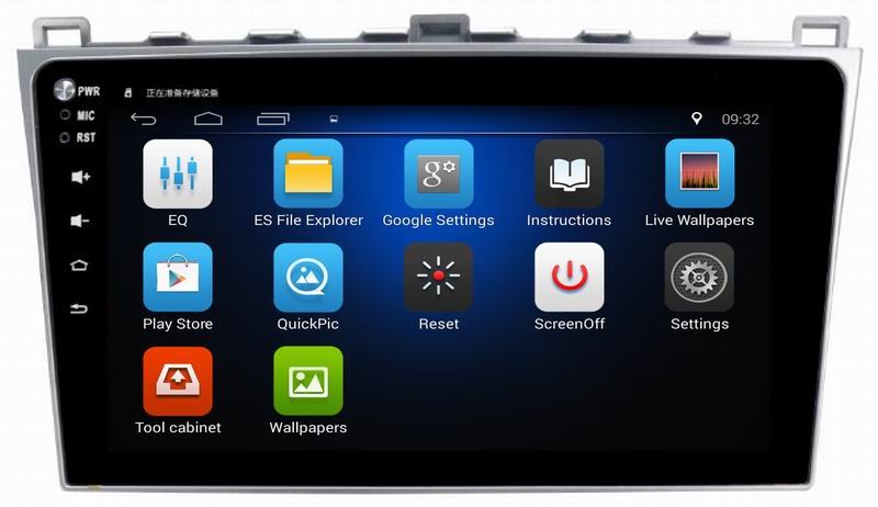Ouchuangbo car radio stereo touch screen android 8.1 for Mazda 6 2008-2012 with gps navi BT USB wifi SWC