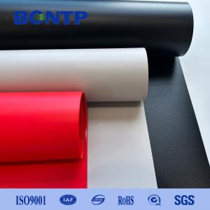 China Heavy Duty Flame Retardant PVC Coated Canvas Tarpaulin For Boat fabric on sale