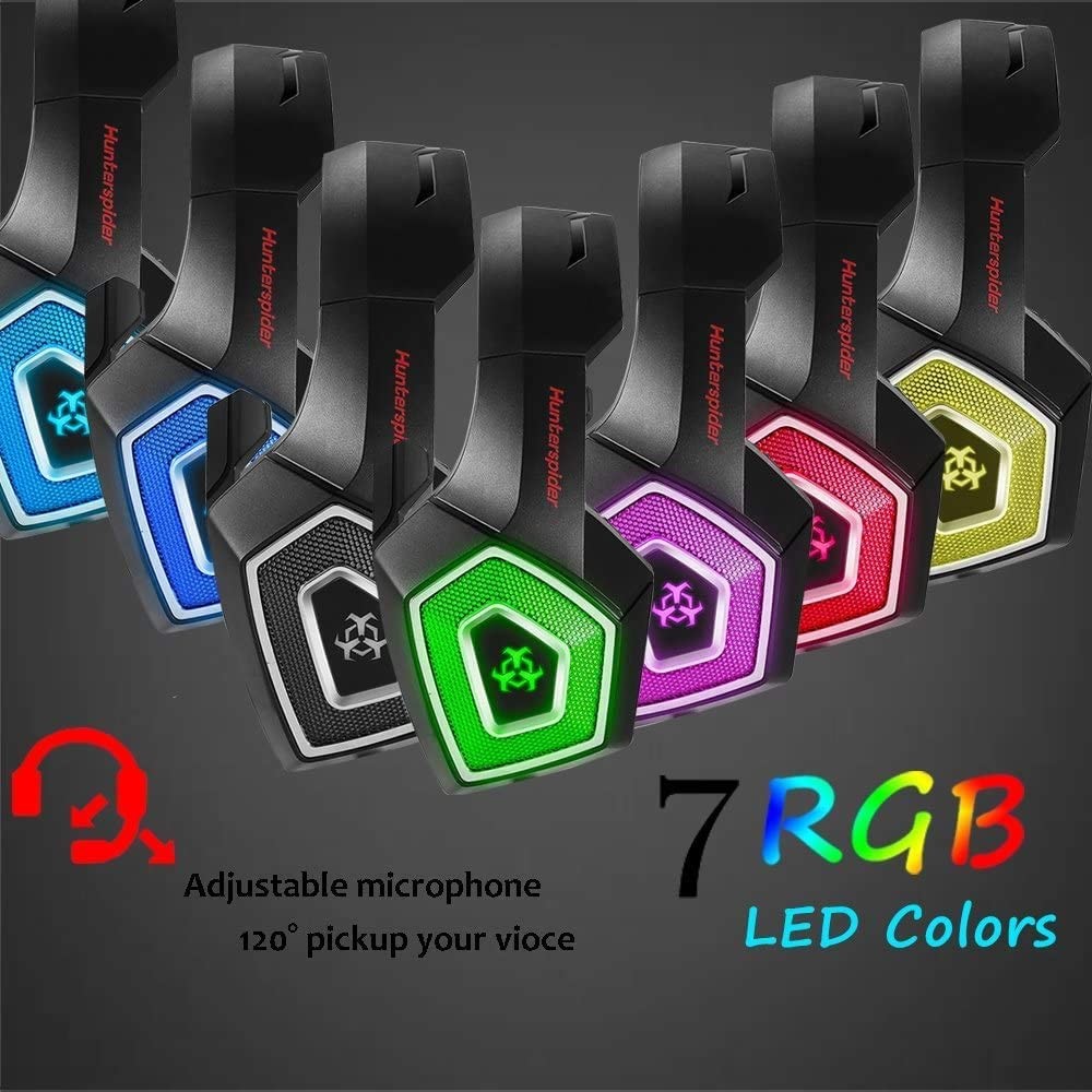 DC5V 117dB 2.2kohm Hunterspider V1 Gaming Headset