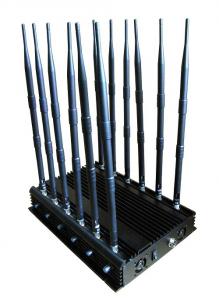 Quality Hotsale All bands cell phone jammer with 12 long omnidirectional antennas wholesale