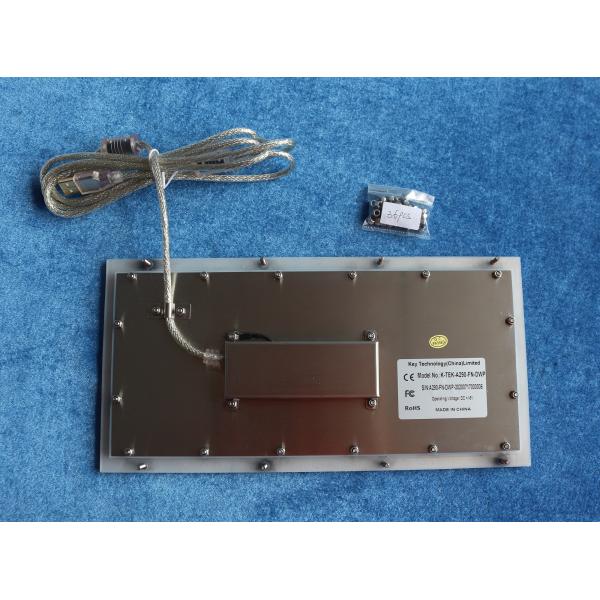 IP65 Waterproof USB Panel Mount Keyboard Industrial Rugged Metal