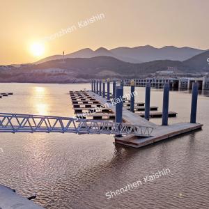 China Marine Floating Finger Dock Residential Floating Docks Aluminum Floating Fishing Piers on sale