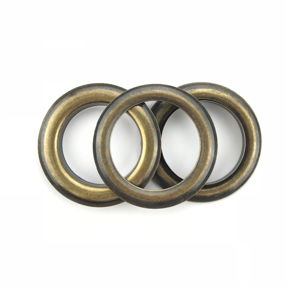 Manufacturer's direct sale 40mm curtain metal eyelet rings curtain tape eyelets