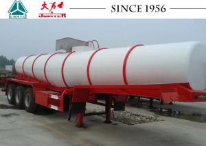 Quality Durable Sulphuric Acid Tanker Trailer 3 Axles 30-40 Tons Capacity wholesale