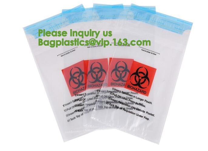 Bio Hazard Tote Bags,Stick-on Red Bio Hazard Waste Bags 6" x 6" 200/Bx,Shop Bio Hazard Shoulder bags online bagease pack