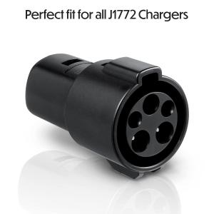 Quality 60A Electric Vehicle Supercharger Adaptor AC Connector Type1 To Tesla EV Car Adapter J1772 To TPC wholesale