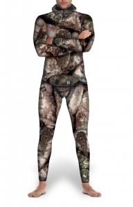 China Sublimation Printing Watersports Wetsuits / 3MM Premium 2 Pieces Camo Sports Direct Wetsuit on sale