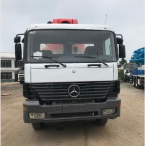 China High Functioning Concrete Trailer Pump Sermac 47m Benz Used Concrete Pump Truck on sale