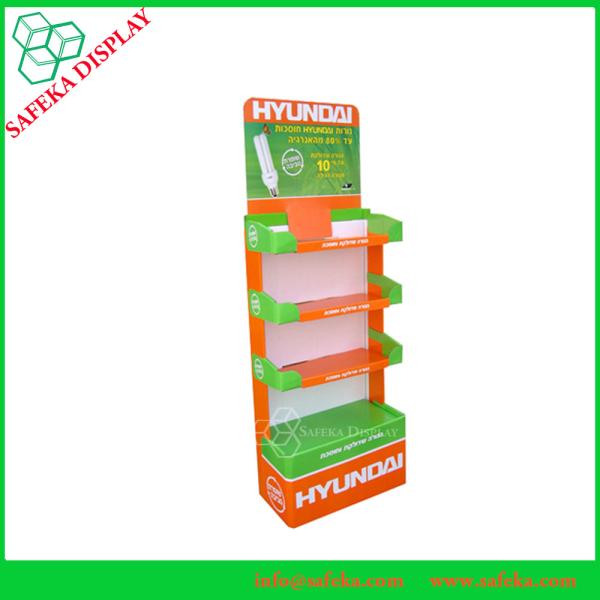 Cheap 4 Tier Eye Attractive led light display advertising board for sale
