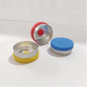 Quality 13mm Aluminum Plastic Cap for Injection Glass Vial wholesale