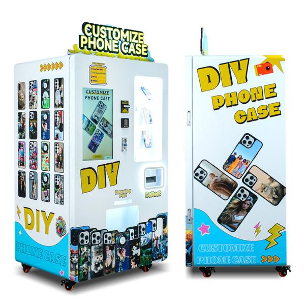 Cheap 1440Dpi Touch Screen Phone Case Printing Vending Machine for Resolution Printing and Metal Steel Materials for sale
