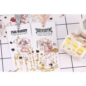 Cuttable PET Paper Masking Tape For Notebook