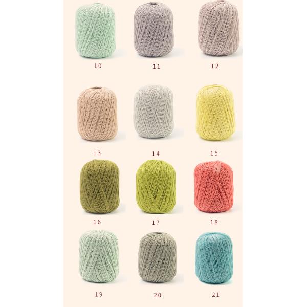 100%Linen 6 Ply Crochet Wool Yarn Yarn Hand Knitting