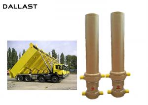 Quality 3 / 4 Stage Telescopic Dump Truck Lifting Hydraulic Hoist Cylinder wholesale