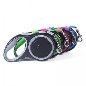 China Strong Dual Retractable Pet Leashes  With Short - Stroke Braking System on sale