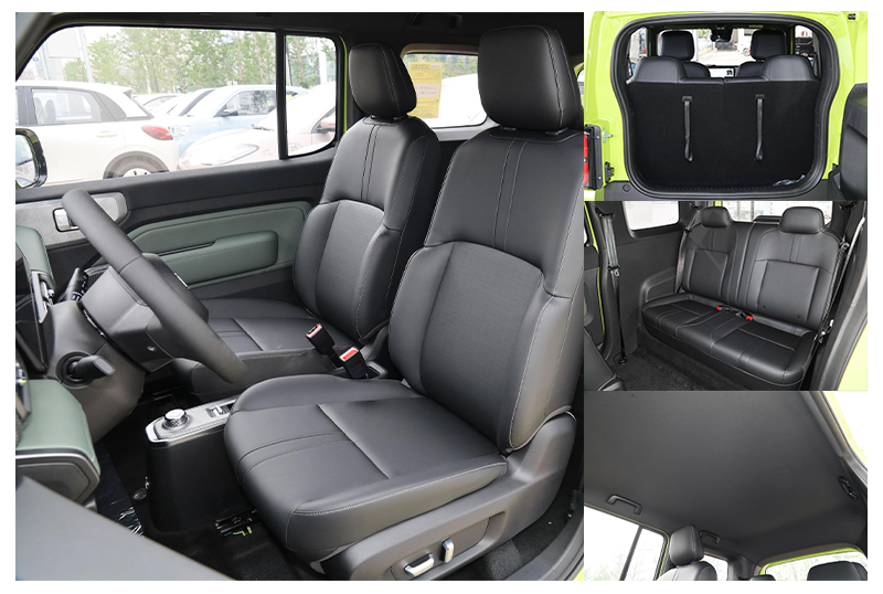 4-Seater SUV BAOJUN Yep Wuling Electric Car New Energy Vehicles