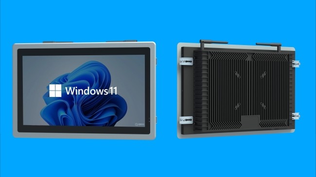 15.6-Inch Slim Windows Display for Factory Dashboards and Security Systems
