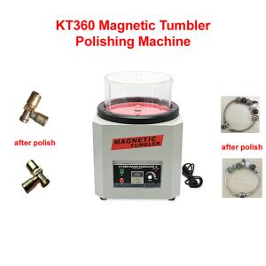 750W Jewelry Polishing Machine AC 220V Magnetic Tumbler Polisher