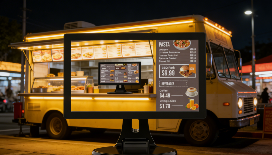 15.6-inch POS Touch Monitor with High-Sensitivity Capacitive Touch and Custom OEM Service