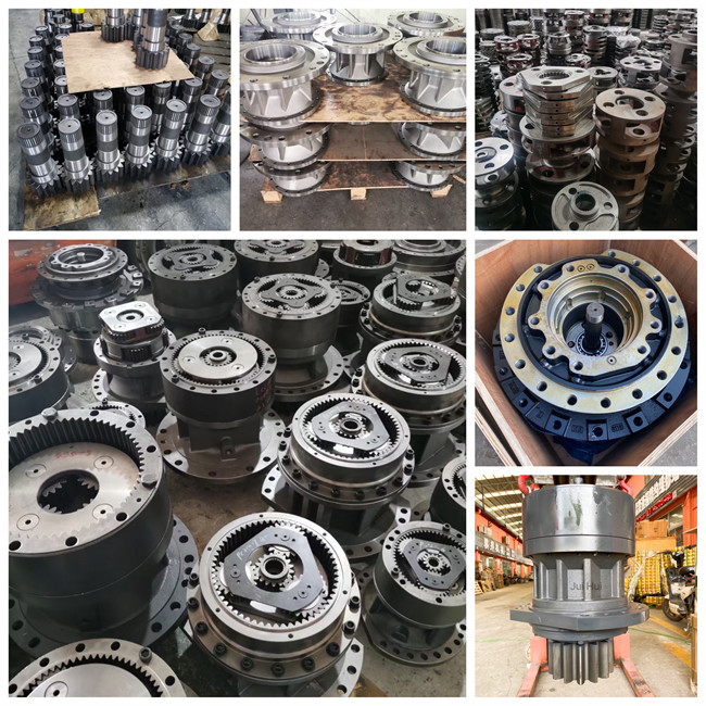 JCB220 JS220 Excavator Gear Parts JRC0007 Cast Iron Cast Steel Swing Gearbox Parts