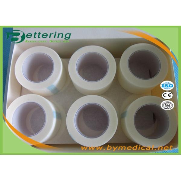 Skin Colored Surgical Adhesive Plaster Tape , Micropore Medical Grade Paper Tape