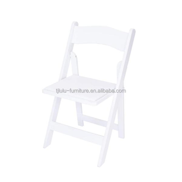 Nordic Modern Natural Upholstered Solid Wood Folding Chair for Restaurant Hotel Dining Room Furniture Restaurant